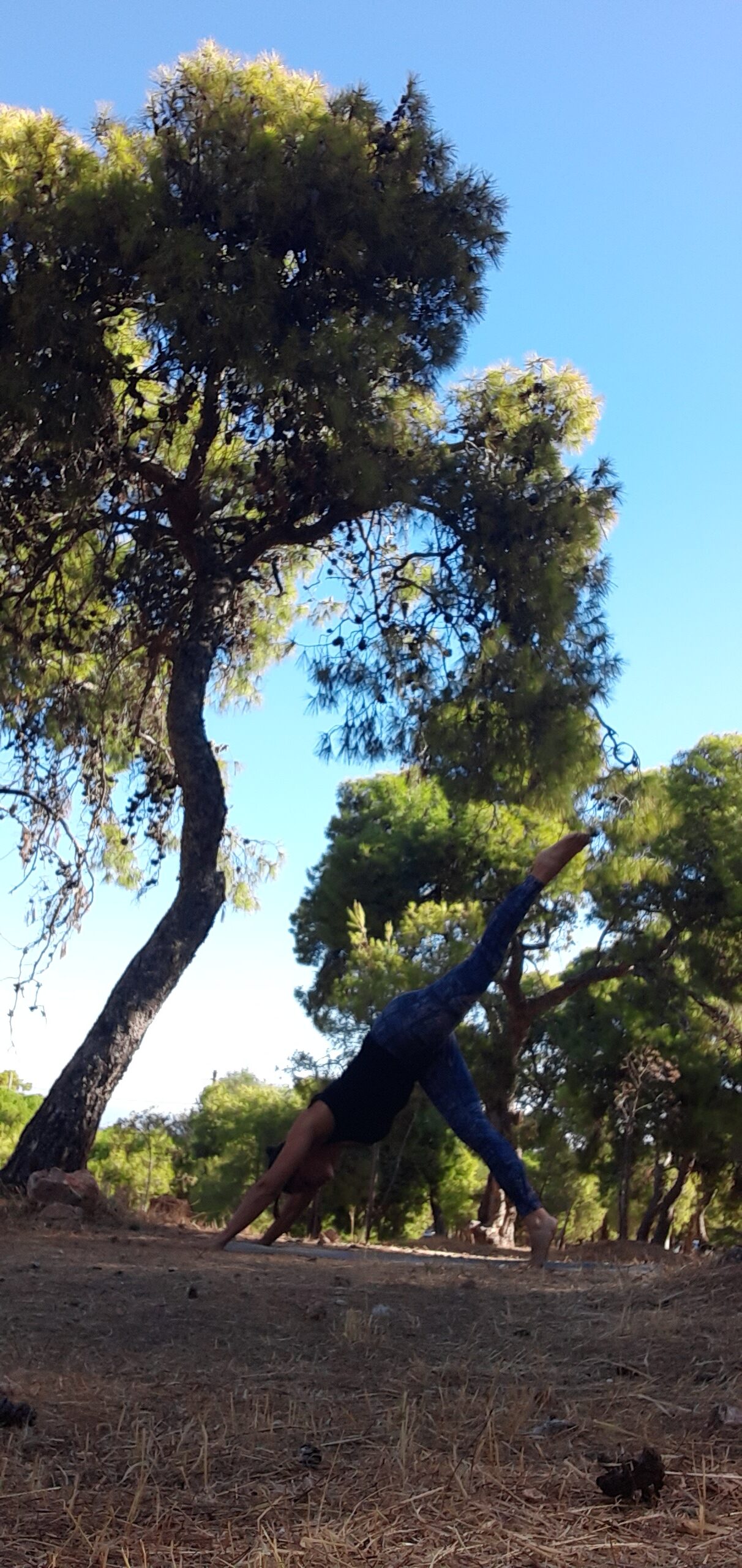 Outdoor Yoga in Greece