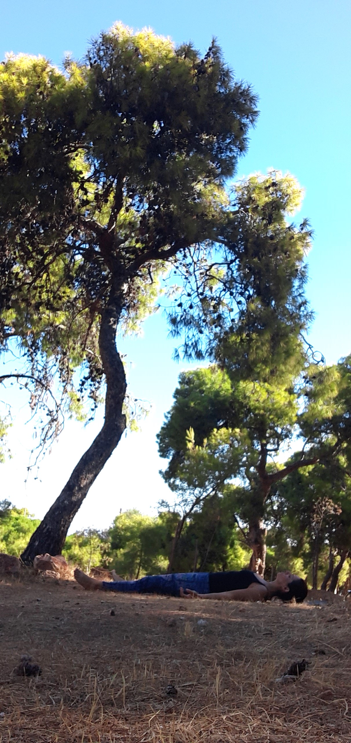 outdoor Yin Yoga