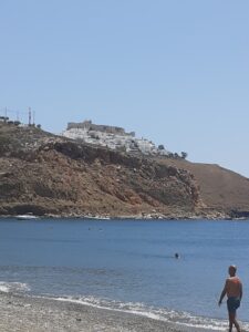 View from livadi beach