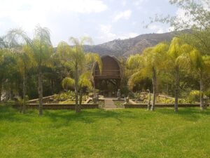 Pilates and breathing relaxation at bali at Gryllis and water Lilies in Attica region